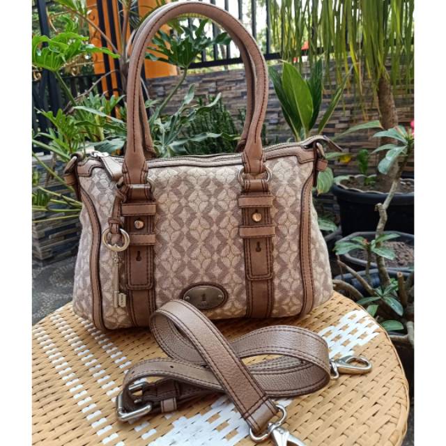 TAS WANITA FOSSIL MADDOX PECAN