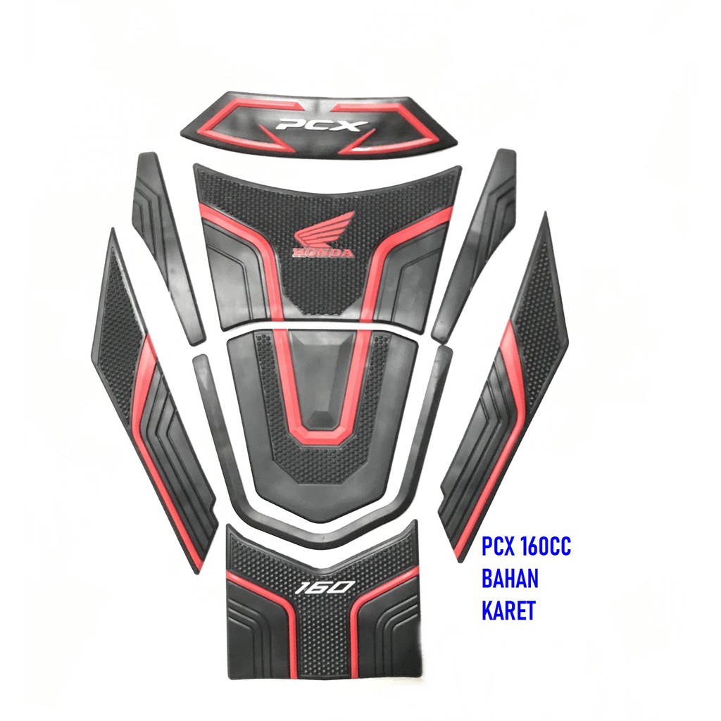 TANKPAD PCX 160 bahan karet tankpad honda all new pcx 160 tahun 2021 bahan karet