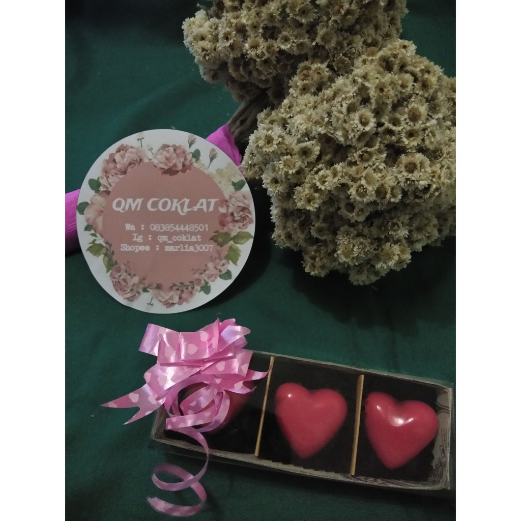 

Coklat Karakter/Coklat Ucapan - Love 3