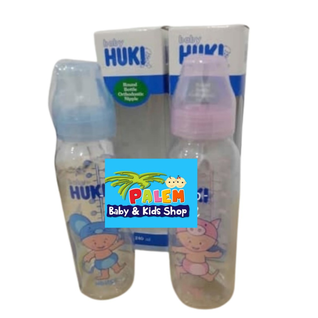 BABY HUKI DELUXE Botol Susu Bayi 8 Oz 240ml 0118