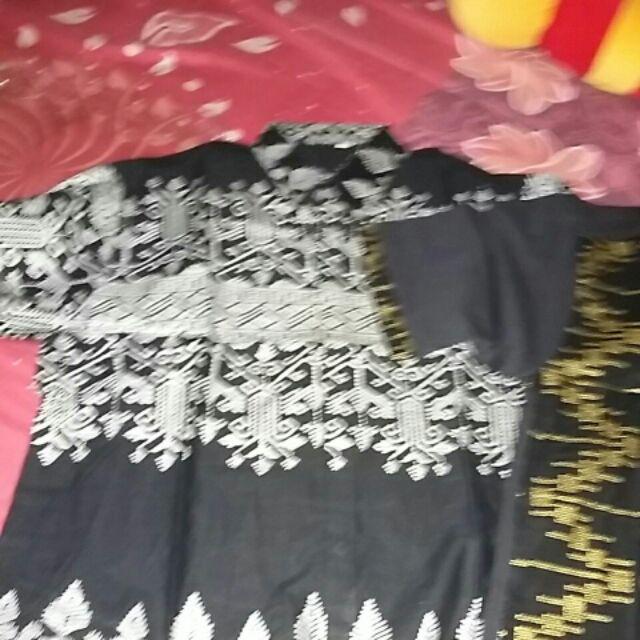 Kemeja Batik Pria Lengan Panjang Anjani Silver