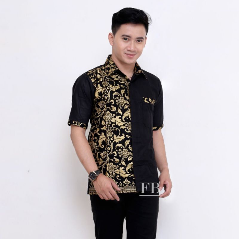 Kemeja Cowok Kasual Pria Keren Murah Croft &amp; Barrow Classic Fit Button Down Shir Baju Surfing 16TG