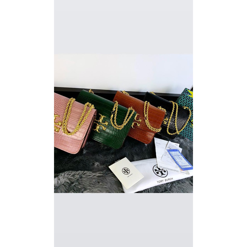 TORY BURCH Eleanor Croc Spring Summer 2021 #T8605