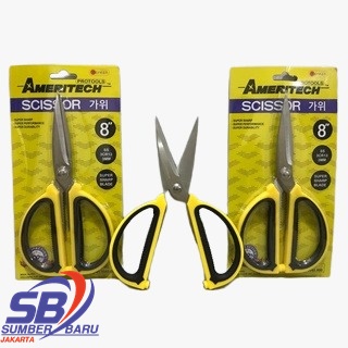 

Gunting Serbaguna Scissor AMERITECH 8 Inch | Gunting Kertas Dapur Kain KUALITAS TERBAIK SBJ