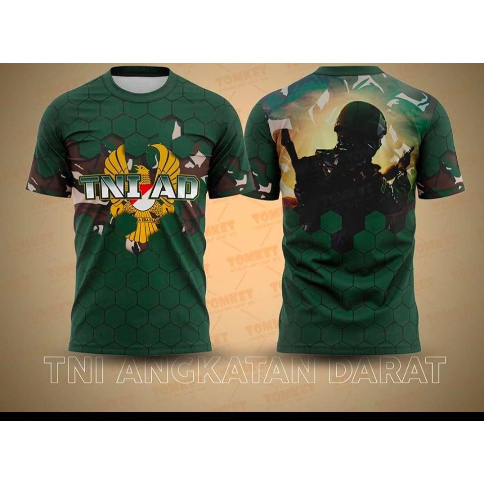 Kaos Jersey TNI AD ARMY / KAOS JERSY PRIA TNI AD / KAOS TNI AD / KAOS JERSEY SEPEDA / KAOS PRIA / KA