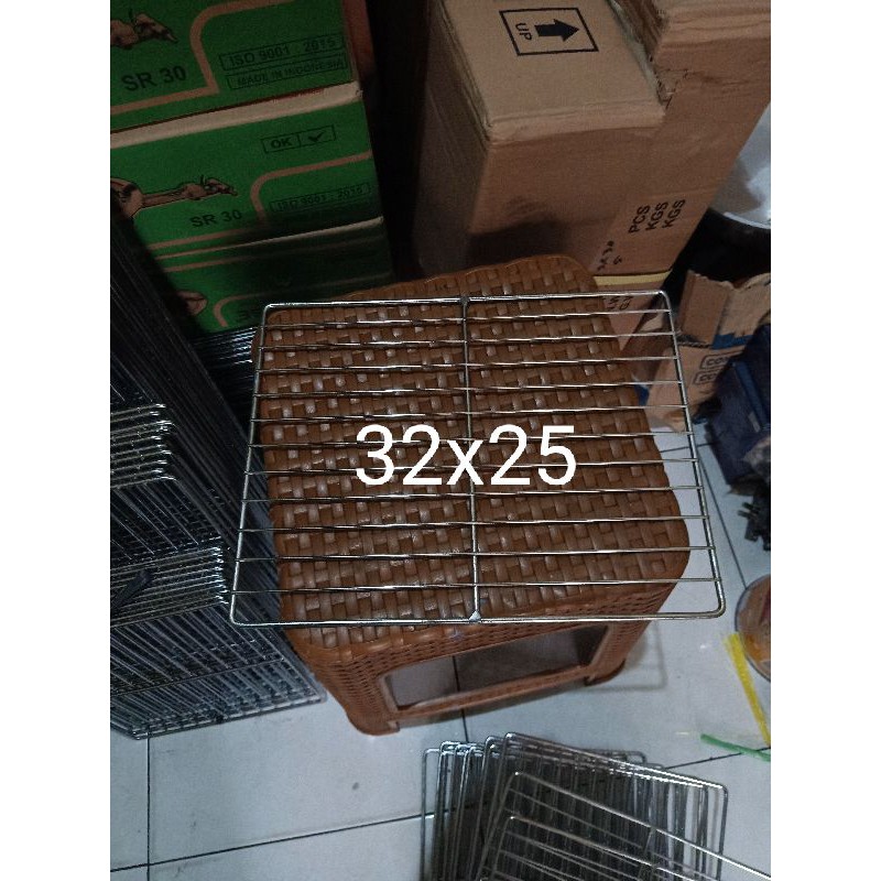 grill kompor panggangan sosis 2tungku
