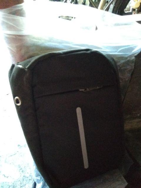 Ready Stock Anti Thief Usb Tas Selempang Smart Bag Theft Anti Maling Slempang Cowok Pria