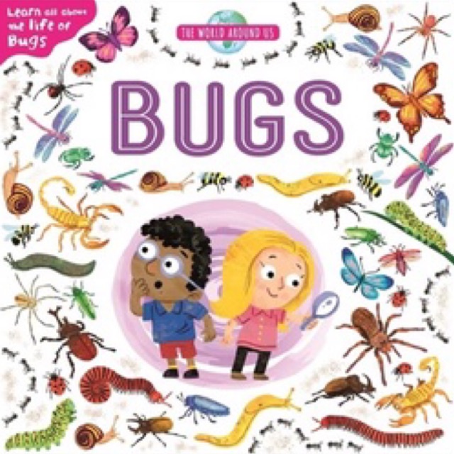 the world around us book : bugs (New Segel)