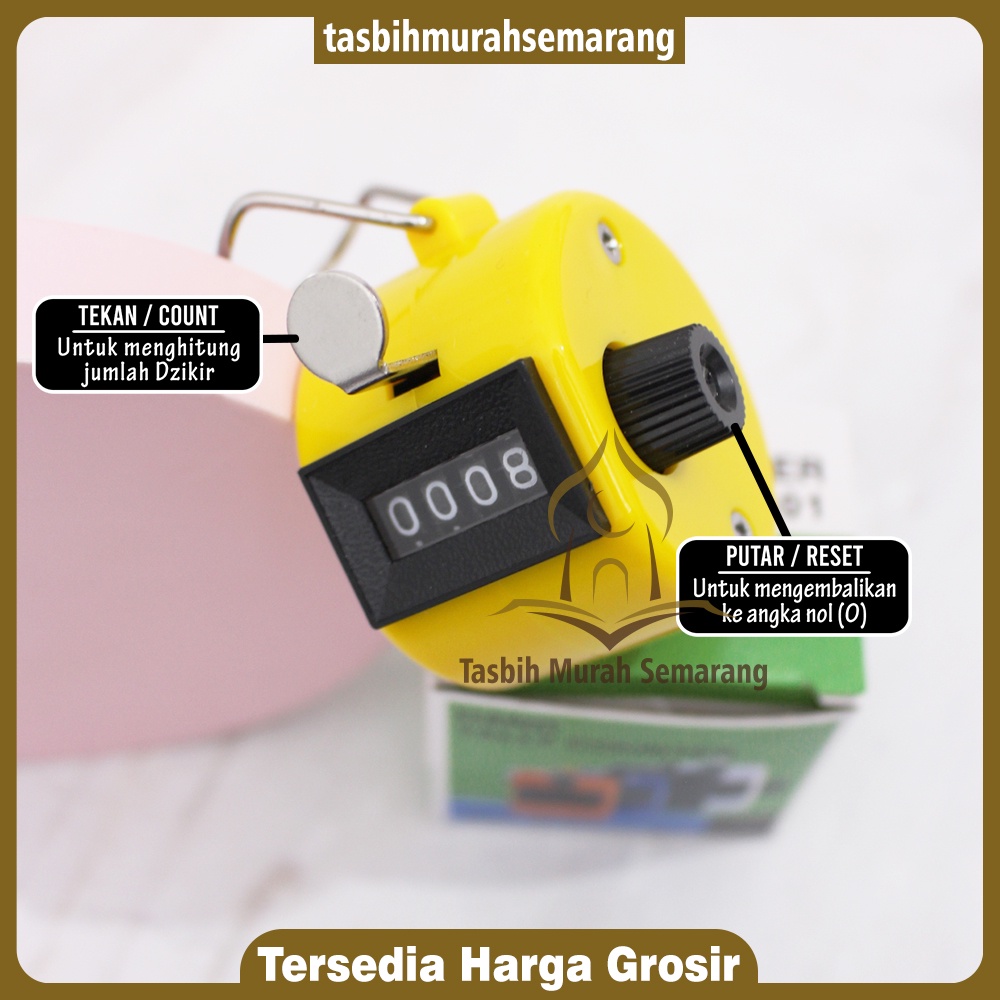 Tasbih Tally Counter Warna-Warni