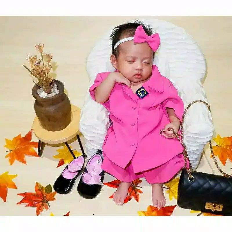 Seragam Bhayangkari Newborn/Seragam Bhayangkari Bayi/Seragam Bhayangkari Anak/Baju Bhayangkari