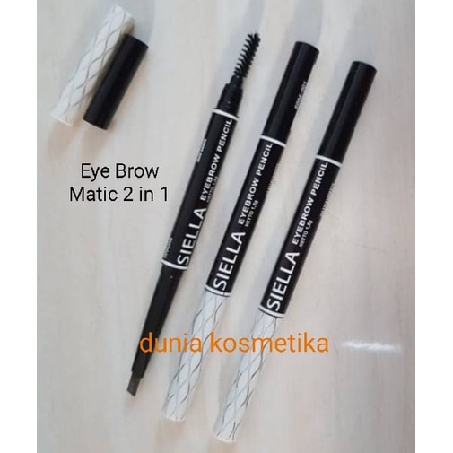 SIELLA EYEBROW PENCIL MATIC 2 IN 1