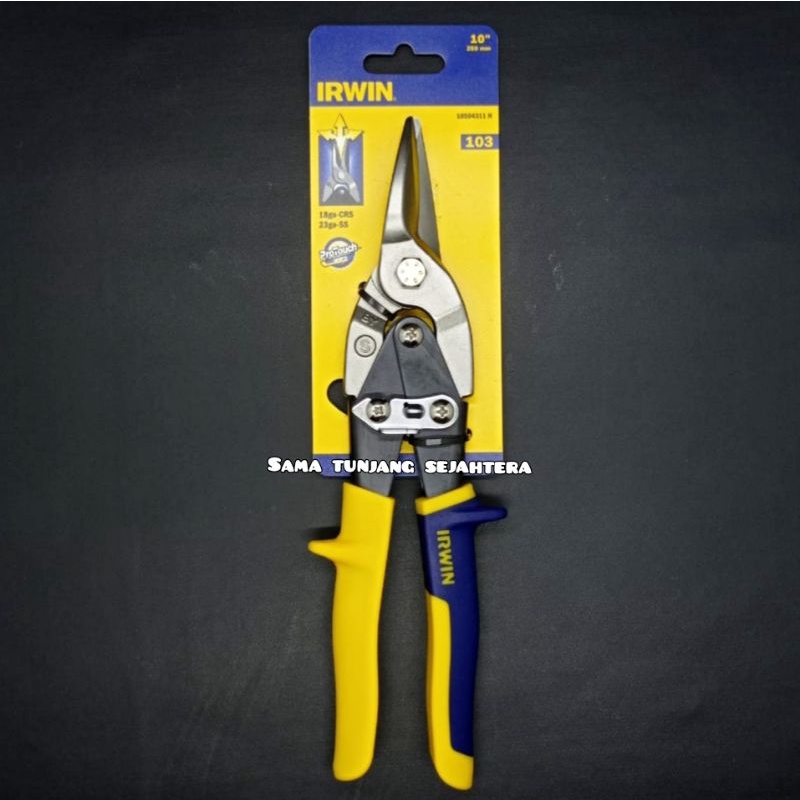 IRWIN GUNTING SENG 10" 103 / GUNTING BAJA RINGAN IRWIN 103 10 INCH - AVIATION SNIP 10 INCH