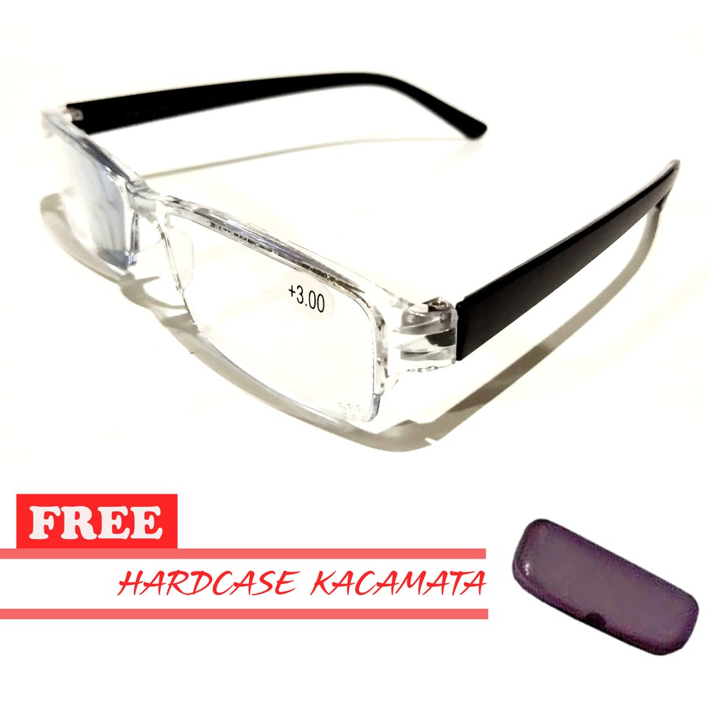 RAKA eyewear - Kacamata Baca Plus (+) Korean Style Pria Wanita AA610T