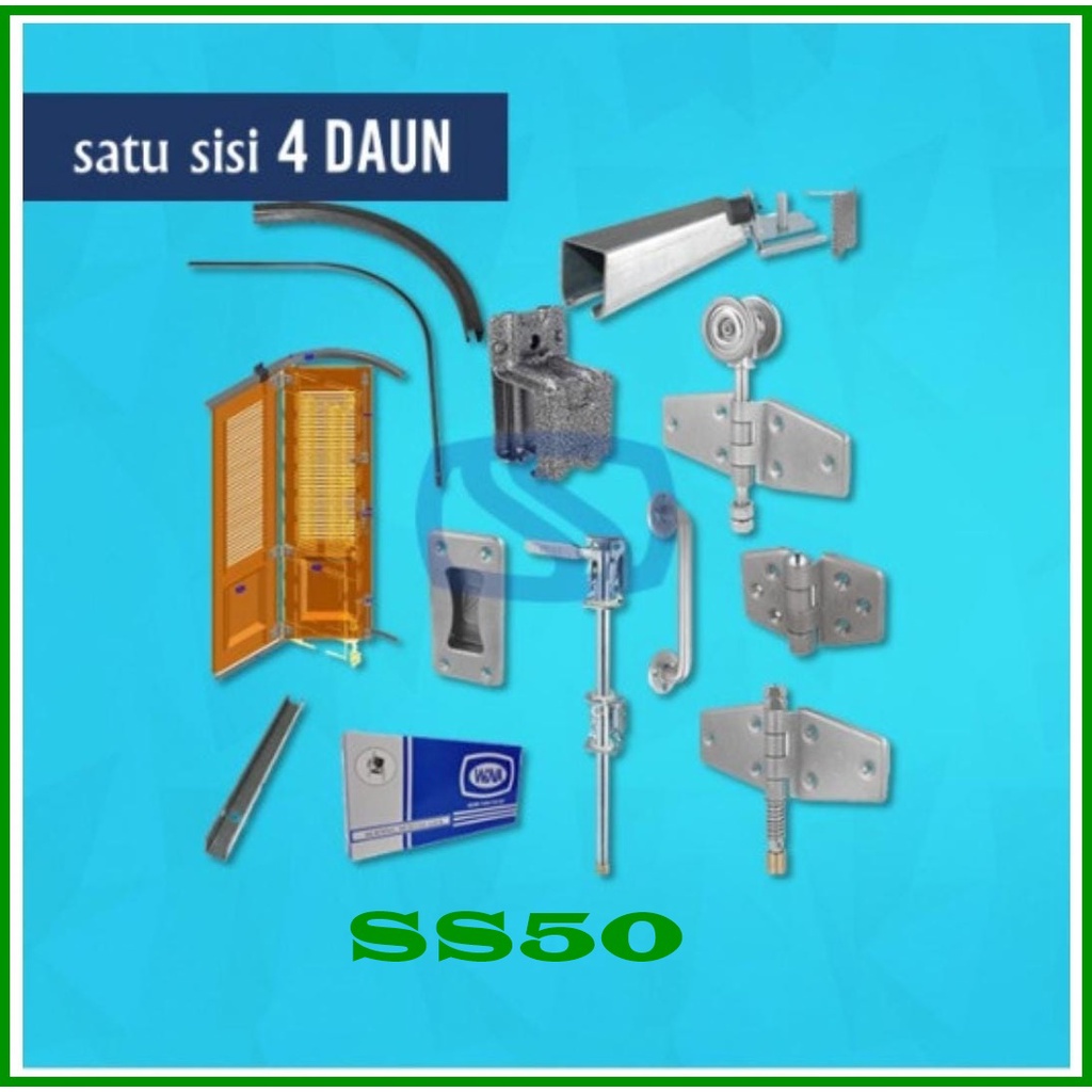 REL PINTU GARASI TIKUNG UNTUK 4 DAUN PINTU Merk SS50