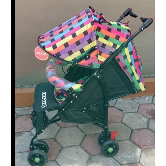 Stroller Bayi Space Baby 0-3 Tahun / Kereta Dorong Bayi / Baby Stroller SNI