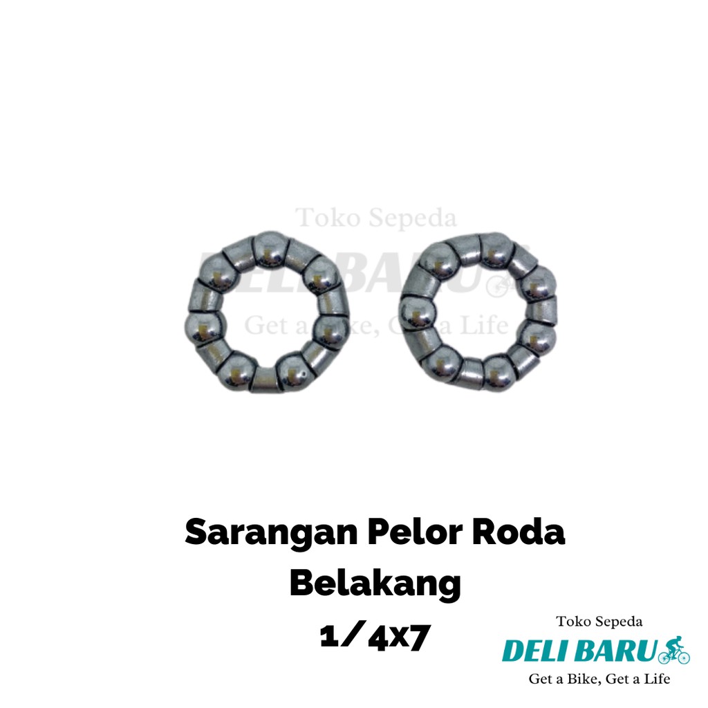 Sarangan pelor lahar roda belakang sepeda