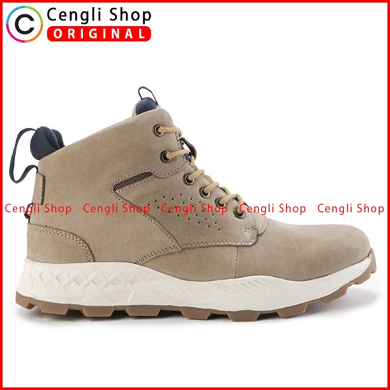 SEPATU BOOT CASUAL JIM JOKER PRIA ORIGINAL KULIT ASLI COKLAT JJ02