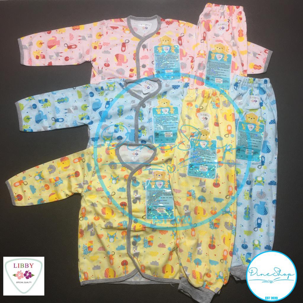 LIBBY pakaian bayi setelan panjang L