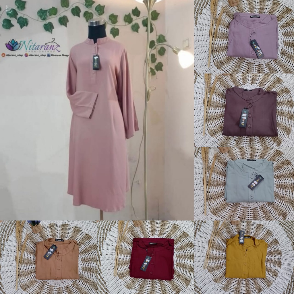 [ Nitaranz ] Tunik Misamores Woman Apparel | Long Tunik Wanita Misamores Premium