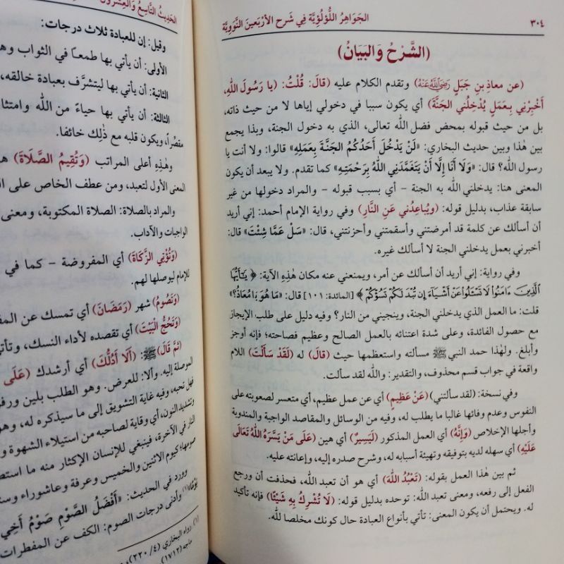 Kitab Al Jawahirul Lu'luiyyah Fi Syarhi Arba'inn Nawawi - DKI Bairut