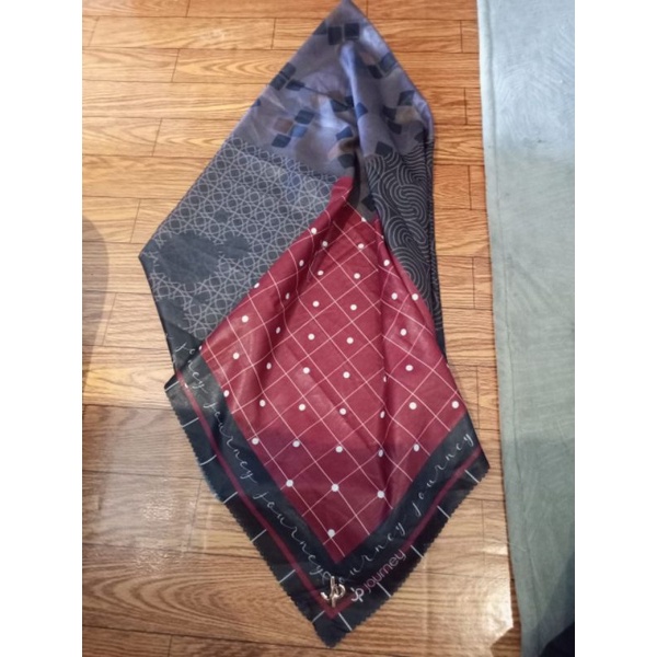 LE premium jilbab ori brand journey+plat JP anti karat