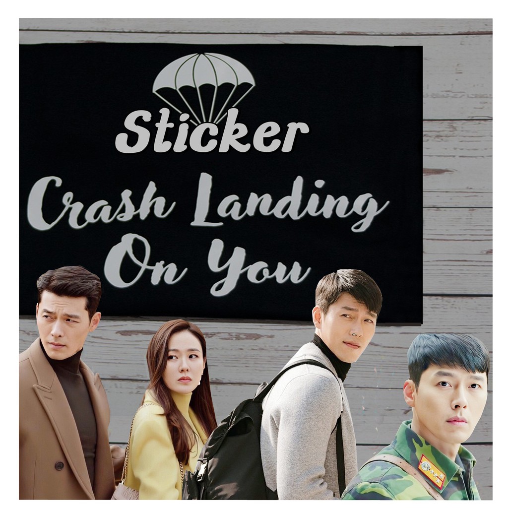 CRASH LANDING ON YOU STICKER KDRAMA HYUN BIN SON YE JIN