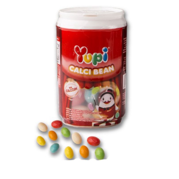 

(Desty Shop)Yupi Gummy Candies Calci Bean 70 g