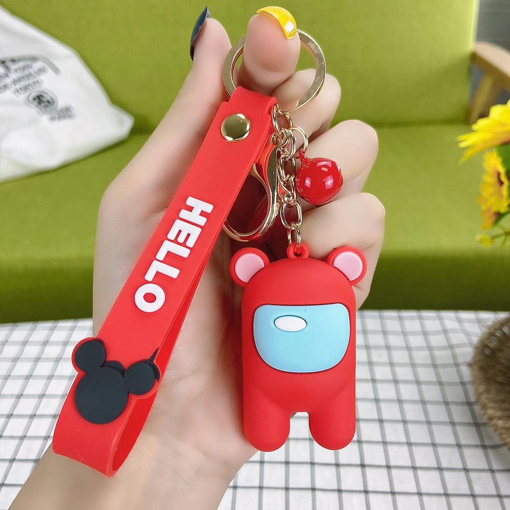 Hot Ready Stock  Student Girl INS Popular Fashion Keychain Pendant