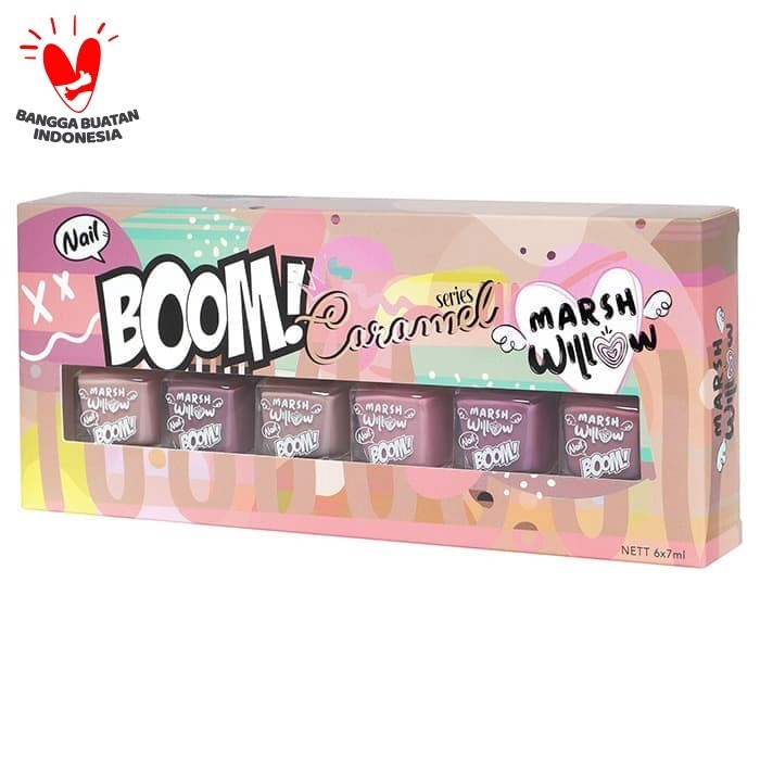 MarshWillow Nail boom Nail Polish Series (set) by Natasha Wilona