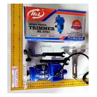 H&amp;L 6 mm mesin router trimmer trimer profil kayu wood modern bitec