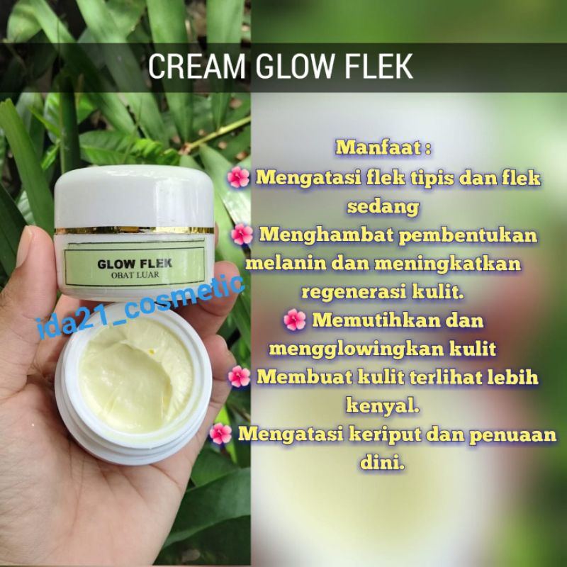 cream glow flek (farmasi dosting)