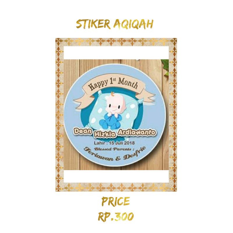 

STIKER OLSHOP, STIKER SOUVENIR,WEDDING,AQIQAH KHITAN BIRTHDAY