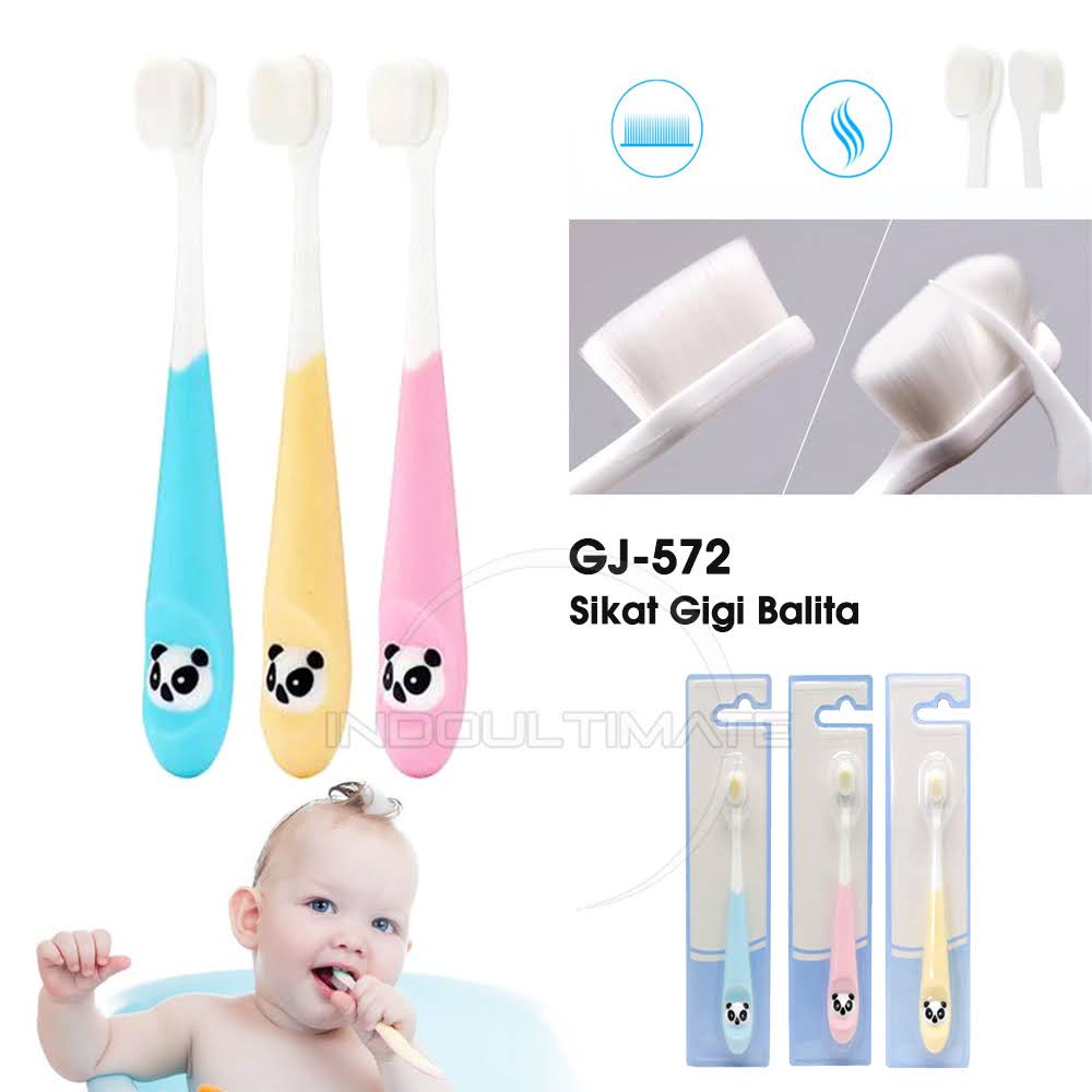 Sikat Gigi Anak Bayi Balita Training toothbrush GJ-572 Sikat Pembersih Gigi Gusi