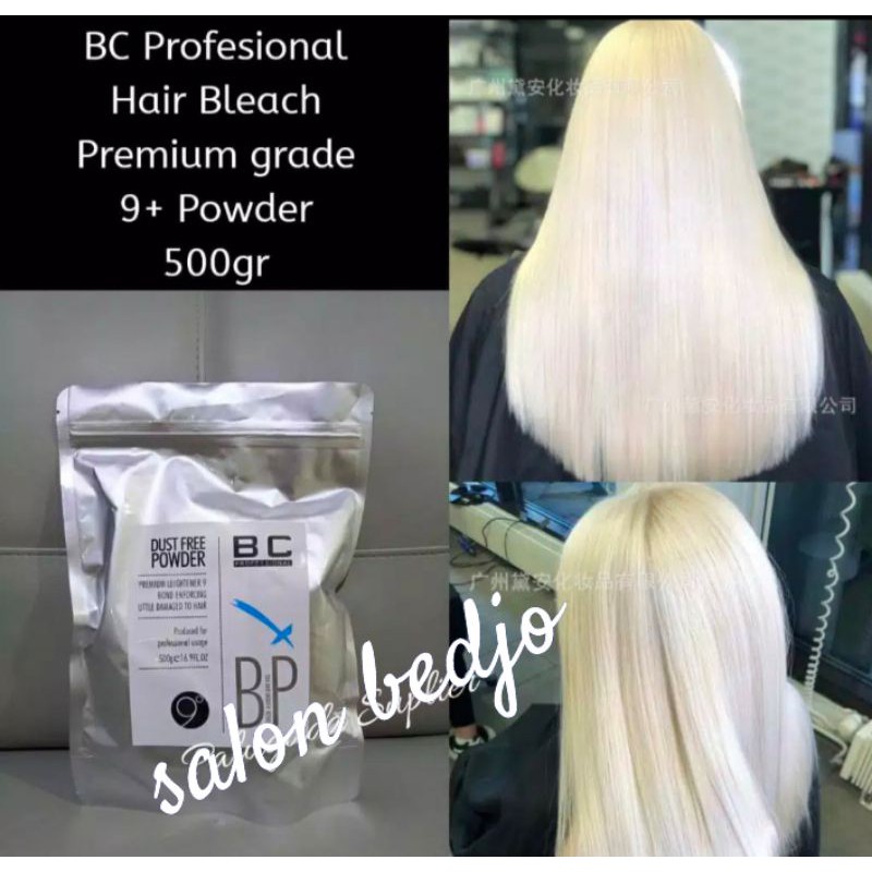 Bleaching powder.bleaching rambut korea premium BC Professional level 9 500gr