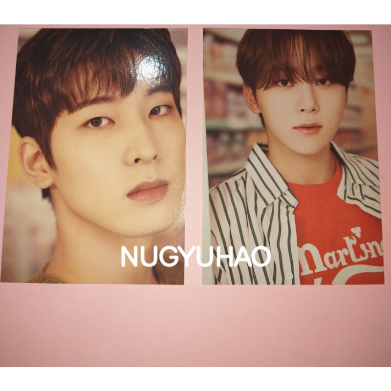 Photocard Hybe Seventeen SET Wonwoo Seungkwan