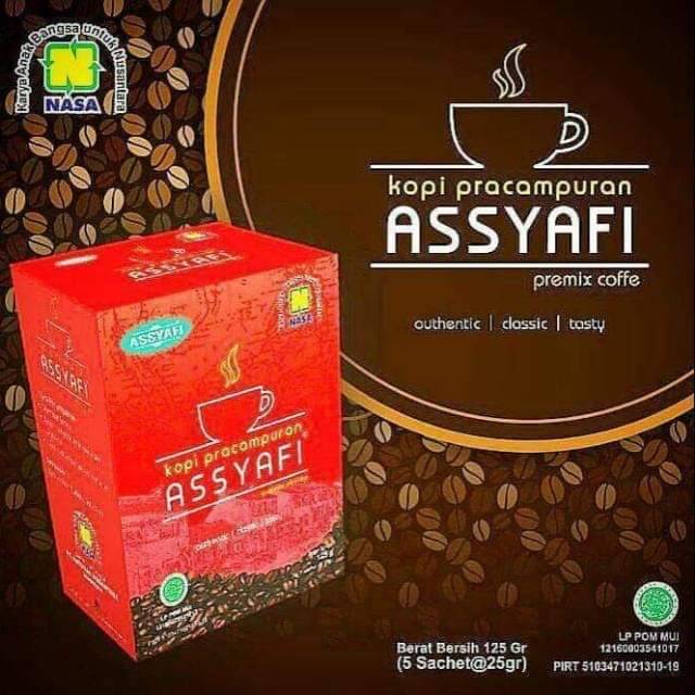 

Kopi ASSYAFI NASA. Kopi enak banyak manfaat