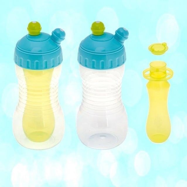 Brother max 2in1 drinks cooler sports bottle - botol minum anak 2in1