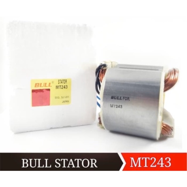 Spull Dinamo  Bull Stator Mt243 Stator rumah rotor BULL for mesin Maktec Cut off mt 243 mt243
