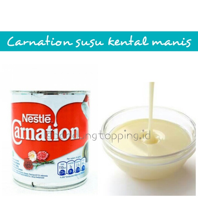 Nastle Carnation susu kental manis 370gr
