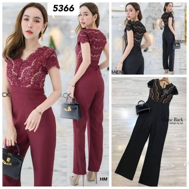 JUMPSUIT SCUBA BRUKAT WANITA