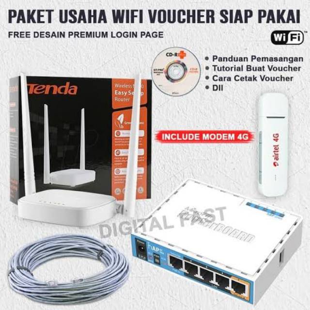 Paket usaha wifi gsm all operator