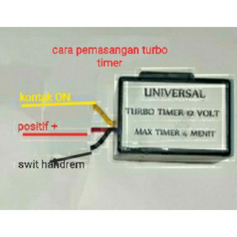 turbo timer 12 volt panther   Toyota