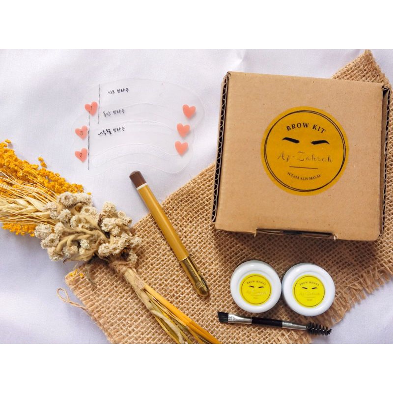 brown kit Henna alis