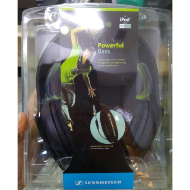 Sennheiser HD 202-II Headphone Over-Ear, Ringan dan Nyaman untuk Penggunaan Sehari-Hari