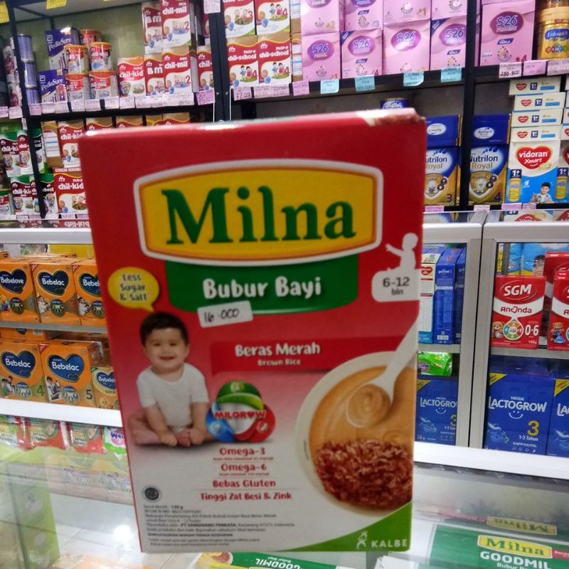 MILNA BUBUR BAYI 6-12 120G