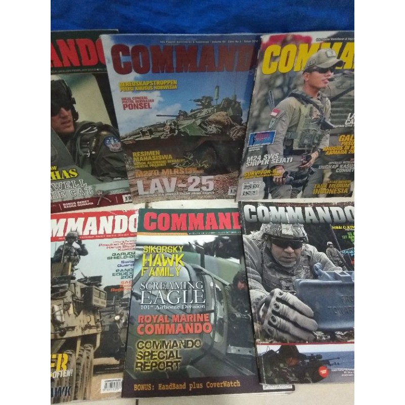 OBRAL MAJALAH COMMANDO BEKAS