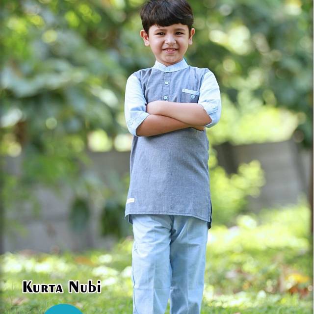 Set koko nubi / kurta nubi / stelan koko anak / baju koko anak