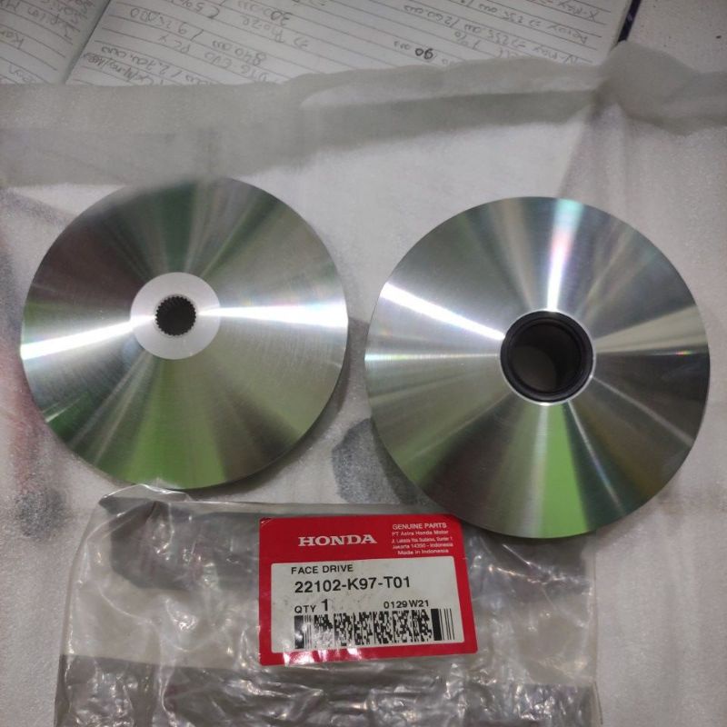 Pulley Original Custom PCX K97+ per sentri beat karbu