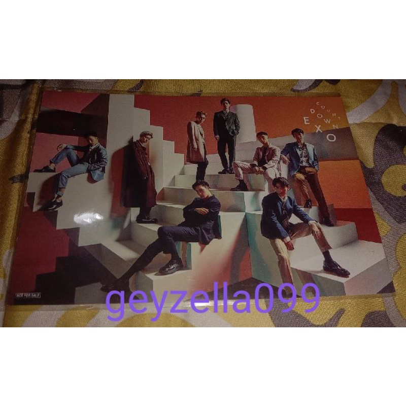 pc postcard exo album countdown rare Japan official