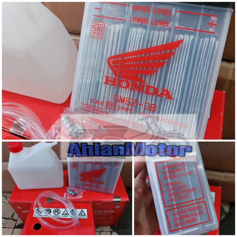 Aki Grand,Mio,Jupiter,Vega Basah HONDA ORIGINAL 100%